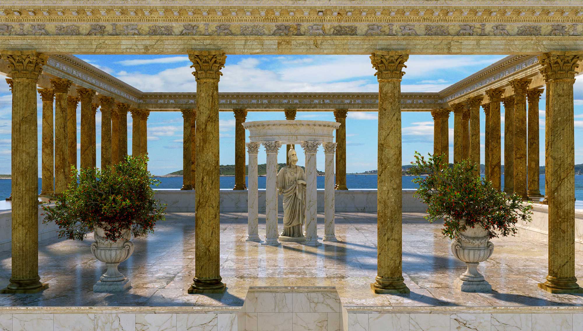 Architectural Fantasy: Minerva