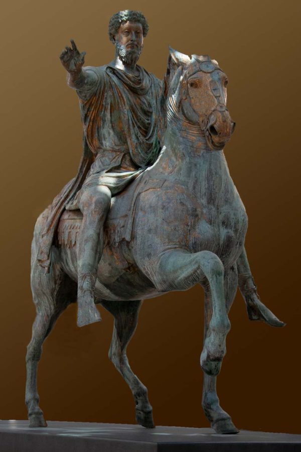 Equestrian Statue of Marcus Aurelius, frontal