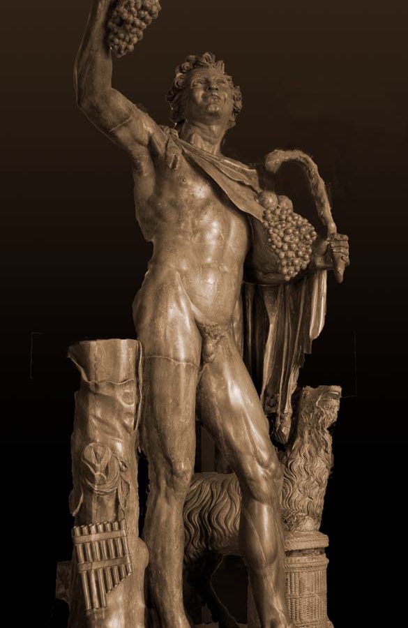 Faun in Reb Marble