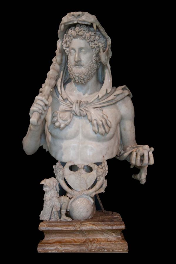 Bust of Commodus as Hercules
