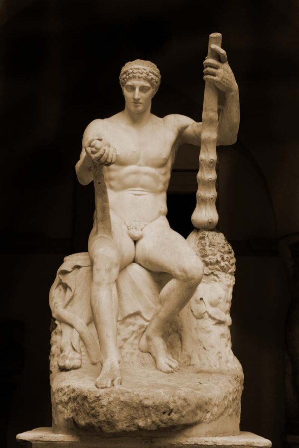 Seated Hercules