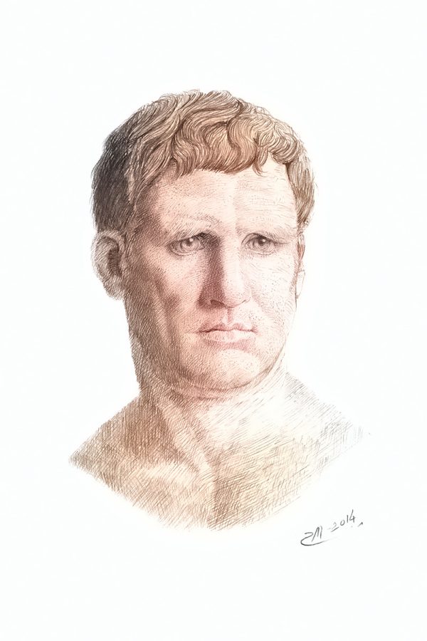 Agrippa Charcoal, Colorized